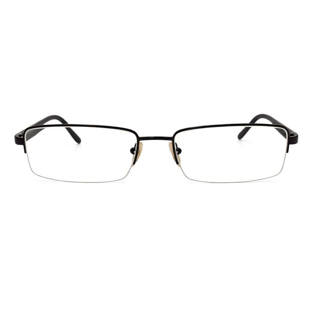 Prada Men's Unisex Rectangular EyeGlasses - Black